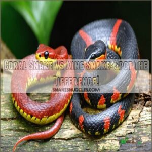 coral snake vs king snake