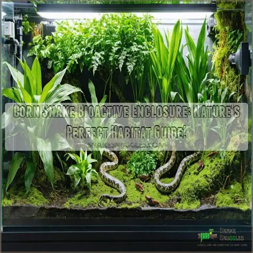 Corn Snake Bioactive Enclosure