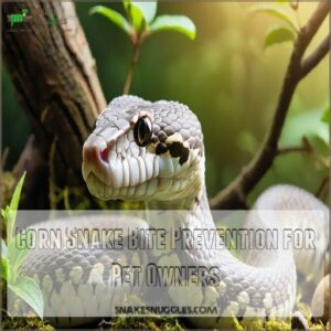 Corn Snake Bite Prevention for Pet Owners