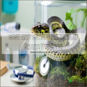 Cost and Considerations of Snake Vet Care