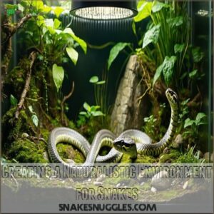 Creating a Naturalistic Environment for Snakes