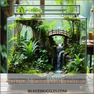 Creating a Unique Large Terrarium