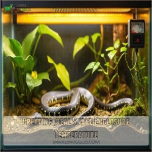 Creating Ideal Snake Enclosure Temperature