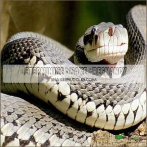 Determining Snake Pregnancy