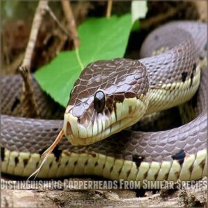 Distinguishing Copperheads From Similar Species