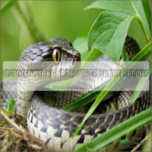 Distinguishing From Other Snake Species