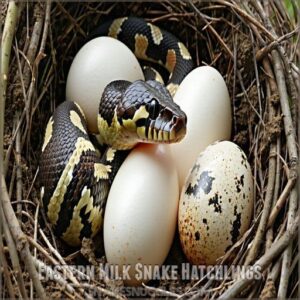 Eastern Milk Snake Hatchlings