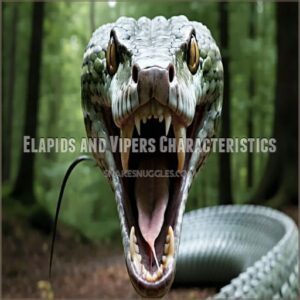 Elapids and Vipers Characteristics