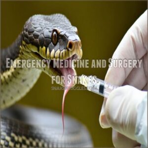 Emergency Medicine and Surgery for Snakes