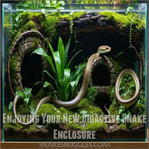 Corn snake bioactive enclosure nature s perfect habitat guide 