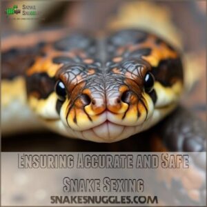 Ensuring Accurate and Safe Snake Sexing