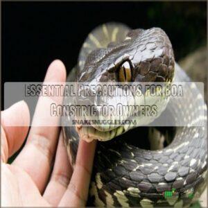 Essential Precautions for Boa Constrictor Owners