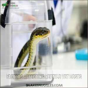 Factors Affecting Reptile Vet Costs