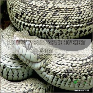 Factors Affecting Snake Movement Speed