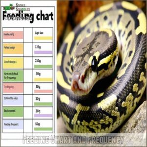 Feeding Chart and Frequency