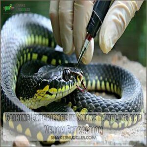 Gaining Experience in Snake Handling and Venom Extraction