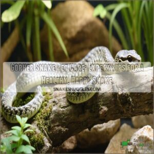 gopher snake pet care