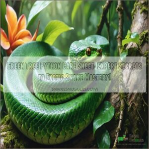 green tree python care sheet