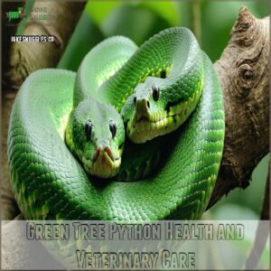 Green Tree Python Health and Veterinary Care