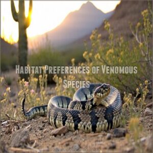 Habitat Preferences of Venomous Species