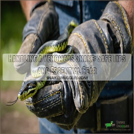 Handling a Venomous Snake: Safe Tips and Essential Gear