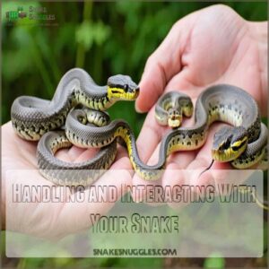 Handling and Interacting With Your Snake