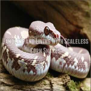 Handling and Living With Scaleless Corn Snakes