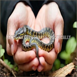 Handling Corn Snakes Specifically