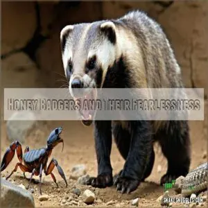 Honey Badgers and Their Fearlessness Honey Badgers and Their Fearlessness