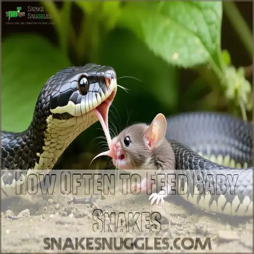 Best Food for Baby Snakes: Secrets to Keeping Your Slithery Friend Healthy! - Feeding Baby Snakes Meal Times