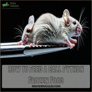 How to Feed a Ball Python Frozen Food