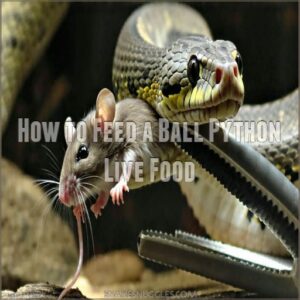 How to Feed a Ball Python Live Food