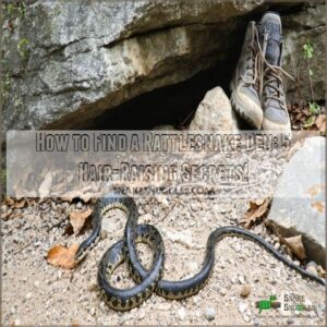 how to find a rattlesnake den