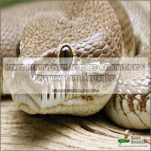 How to Identify Snake Parasites: Warning Signs & Treatment Guide ...