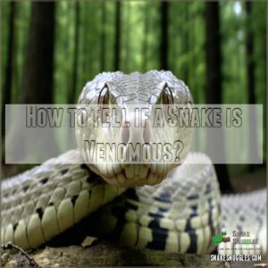 How to Tell if a Snake is Venomous