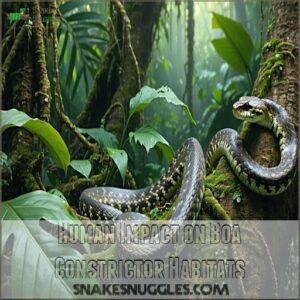 Human Impact on Boa Constrictor Habitats