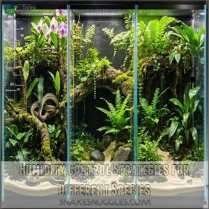 Humidity Control Strategies for Different Species