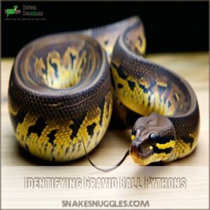 Identifying Gravid Ball Pythons