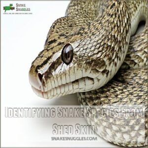 Identifying Snake Species From Shed Skin