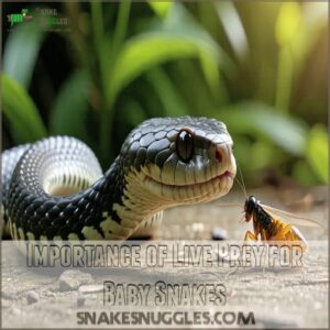 Importance of Live Prey for Baby Snakes