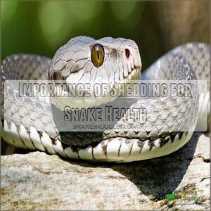 Importance of Shedding for Snake Health