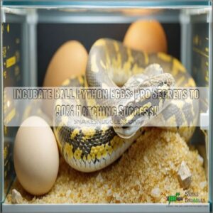 incubate ball python eggs