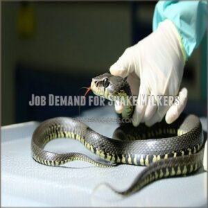 Job Demand for Snake Milkers