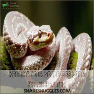 Keeping Your Scaleless Corn Snake Healthy