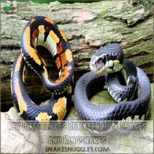 Key Differences Between Milk Snakes and Kingsnakes