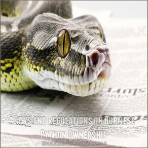 Laws and Regulations on Burmese Python Ownership