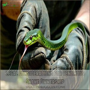 Legal Considerations for Venomous Snake Ownership