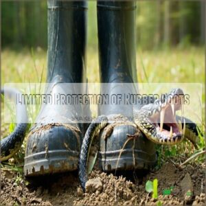 Limited Protection of Rubber Boots