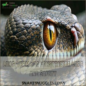 Long-Term Boa Constrictor Care and Safety