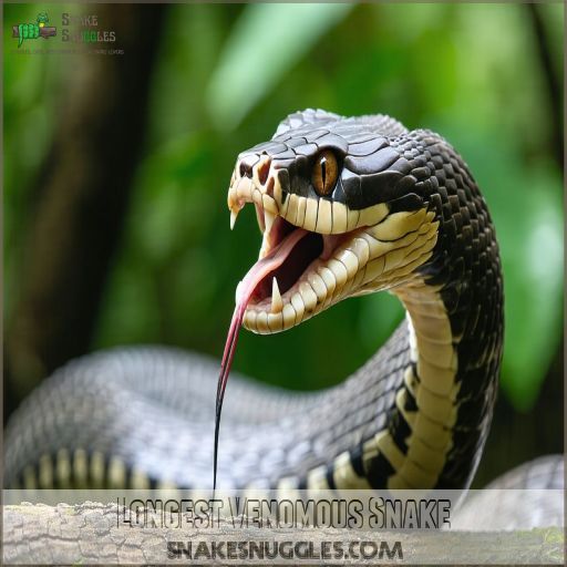 Species Profile The King Cobra Venom, Habitat, and Threats